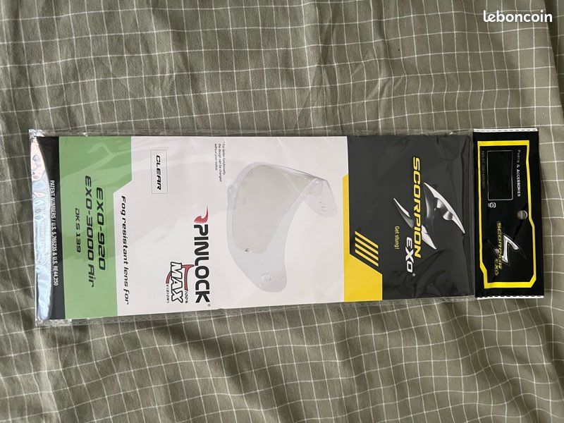 Pinlock anti buée Scorpion DKS-139 EXO-3000 920 Équipement moto