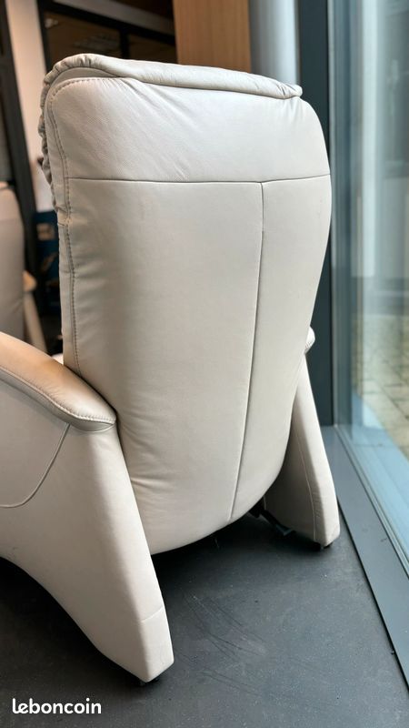 Fauteuil relax électrique cuir QUATUOR/QUARTETT 9721 HIMOLLA (image 3)