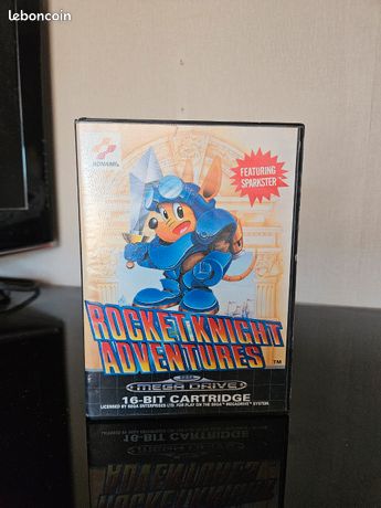 Rocket Knight Adventures Sur Mega Drive - Jeu En Bon état