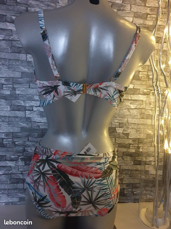 Maillot de bain Taille haute T38/95E (image 3)