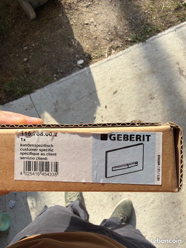 Plaque de commande geberit sigma 50 à carreler (image 3)