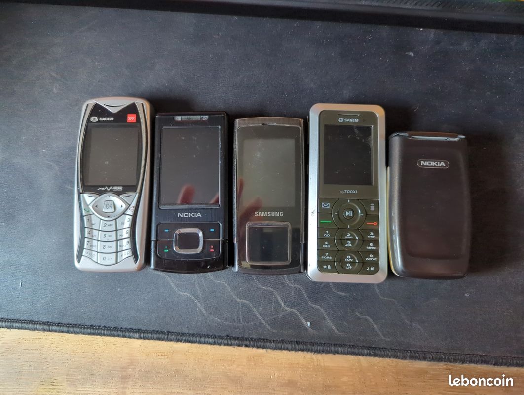 Vend lot téléphone ancienne génération (image 1)