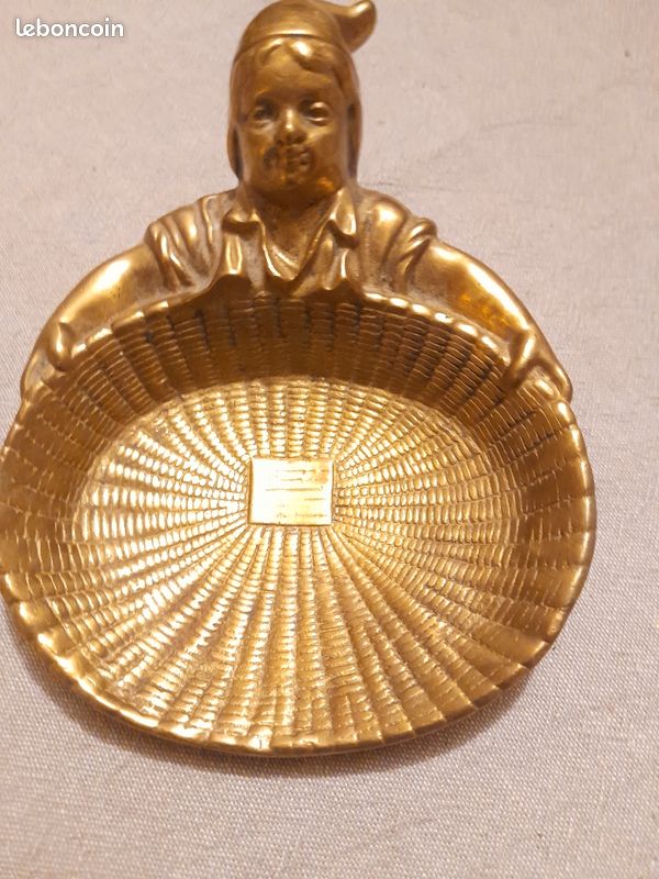 ANCIEN VIDE poche - Baguier en BRONZE ART NOUVEAU EUR 65,00 - FR