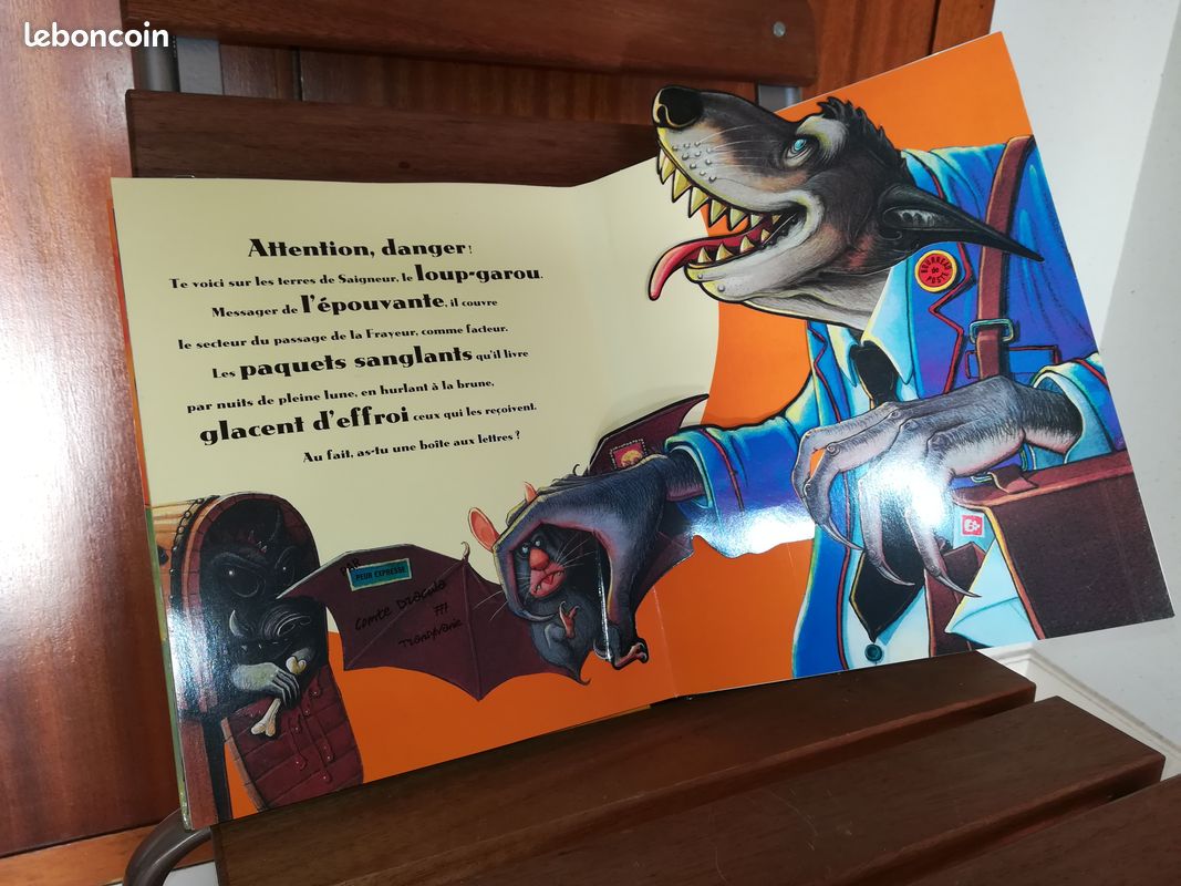 Passage de la frayeur livre animé pour enfants (image 4)