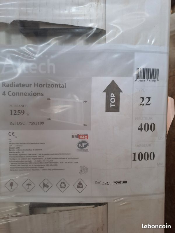 Radiateur 22/400/1000 (image 1)