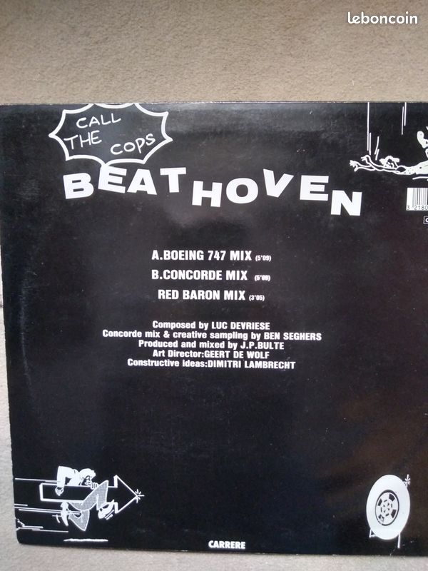 Vinyle beathoven call the cops (image 2)