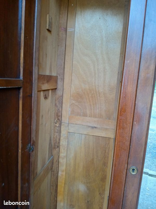 Armoire et Lit 140/190 en bois (image 5)