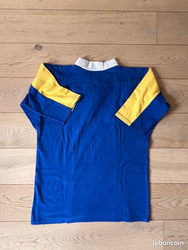 Maillot De Rugby Vintage Sale Sharks – 1998-1999, Bleu, Manches Longues, Coton