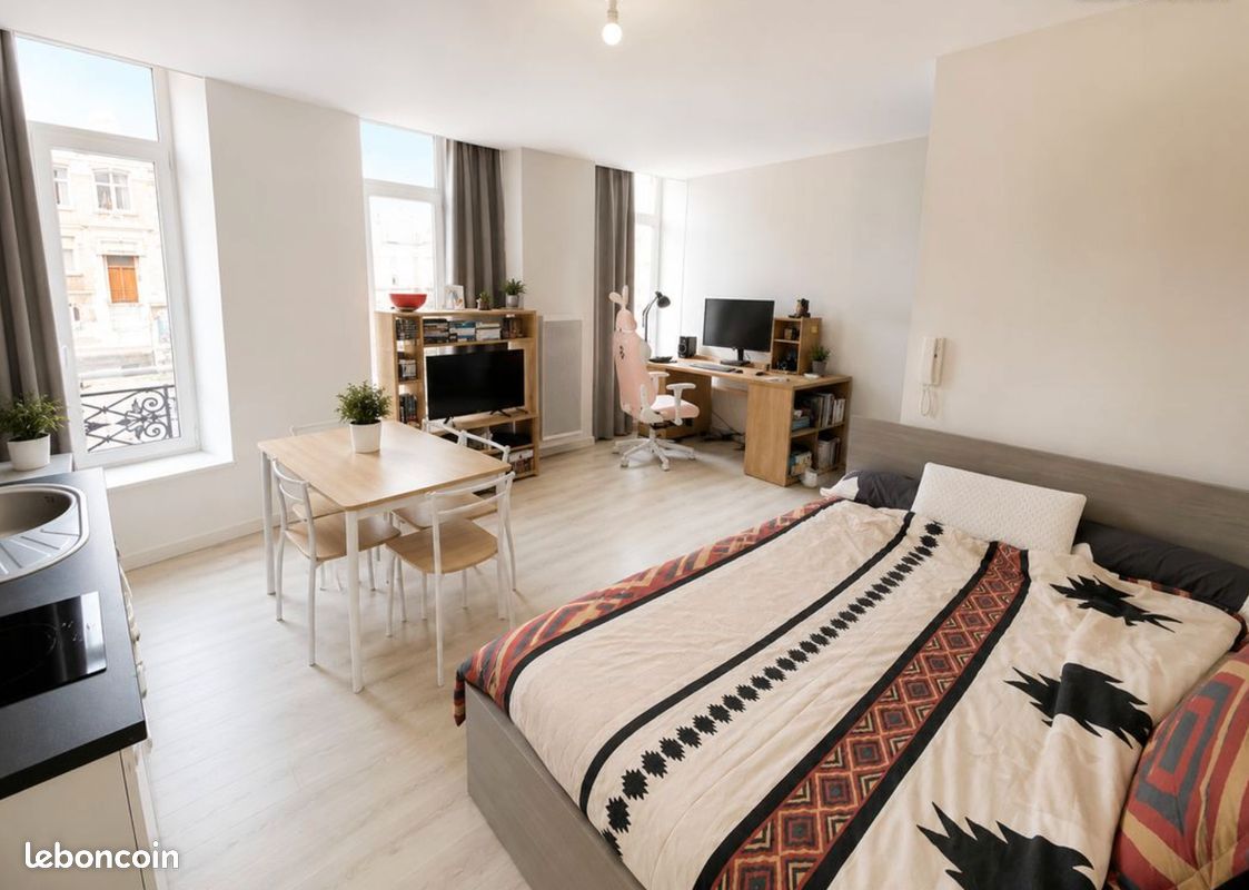 Appartement 1 pièce 23 m² · à Boulogne-sur-Mer · 23 m² · 59 000 €