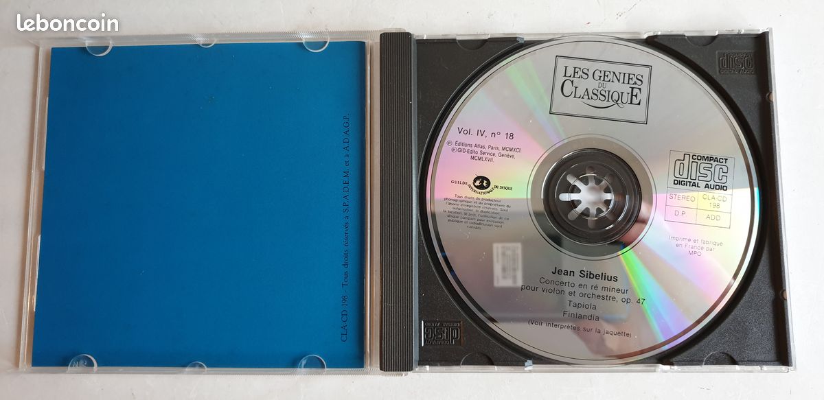 SIBELIUS oeuvres diverses (image 3)