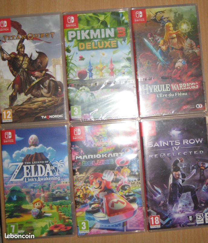 Jeux Nintendo Switch en lot ou à l'unité (image 4)