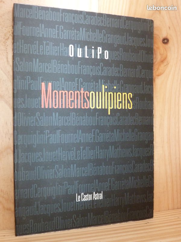 Livre "Moments Oulipiens" (image 1)