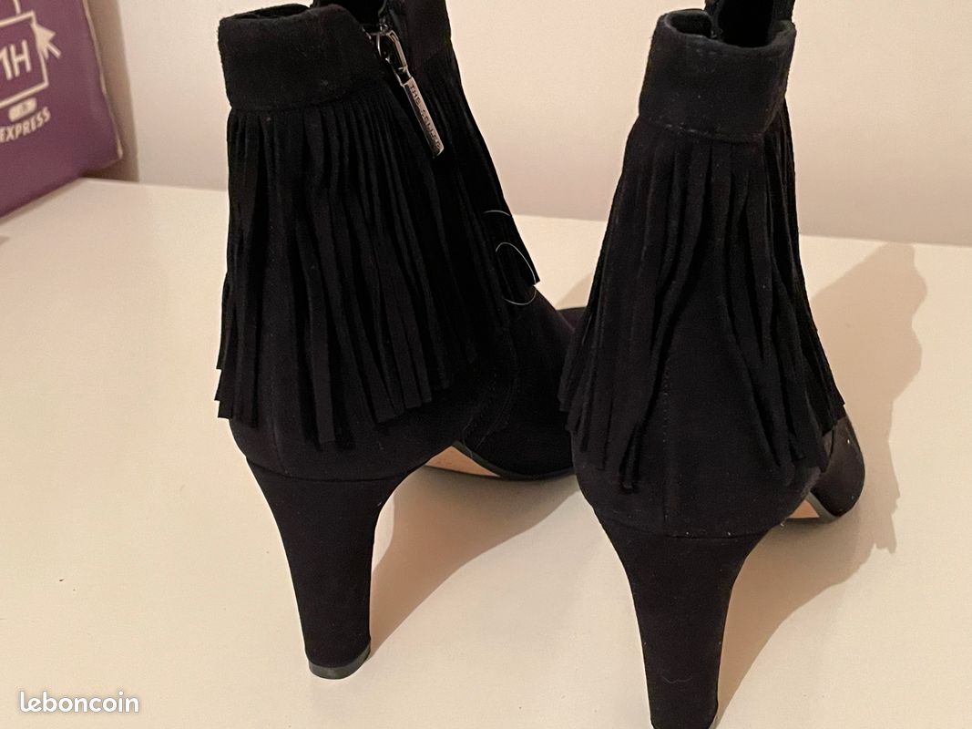 Bottines italiennes haut de gamme à franges (image 3)