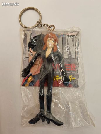Porte Clé Lupin III Fujiko Pliable Banpresto PVC 10cm Japon