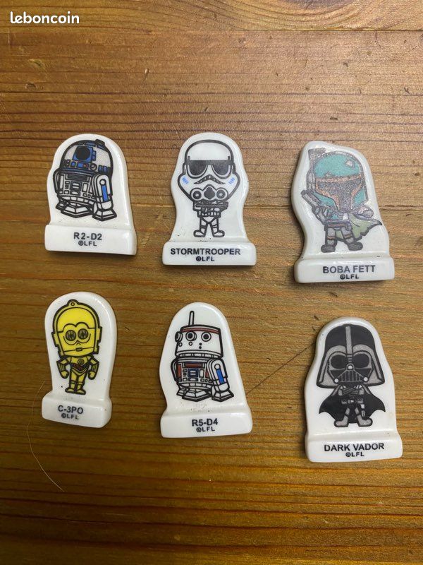 Fève Collector Star Wars - Stormtrooper Et Couronne - Cadeau Fan, Neuve Sous Emballage