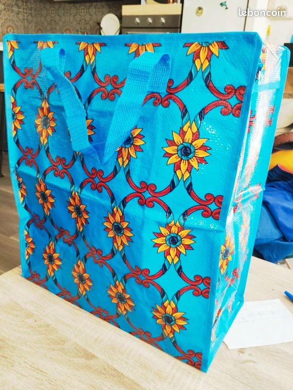Sac à bandoulière, imprimé wax (image 1)