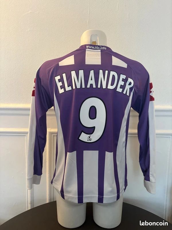 Maillot TOULOUSE T.F.C n°3 vintage football collection shirt trikot jersey 4 L