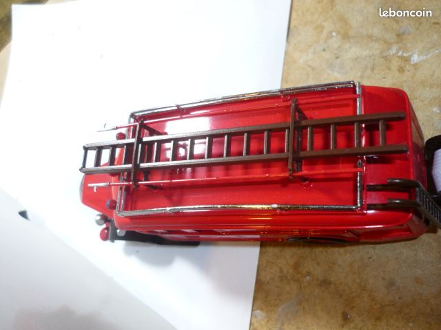 Tek Hoby 1/50 - Bus Autocar Saurer 3CT1D PTT Suisse, St Moritz, Chasse-neige, Occasion