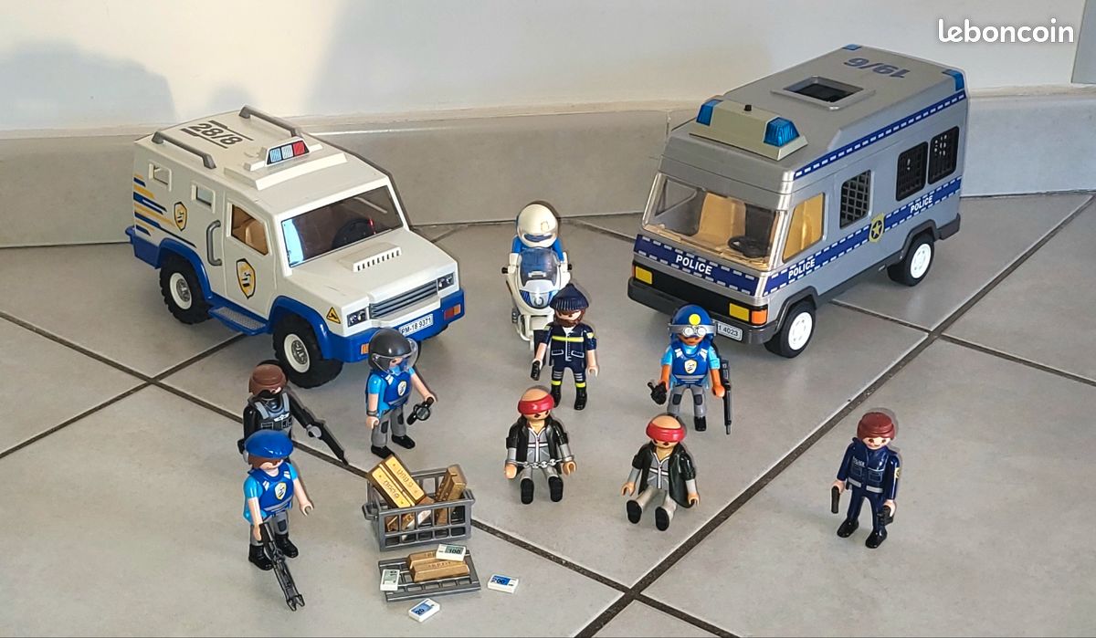 Playmobil : 2 véhicules Police / Forces Spéciales (image 1)