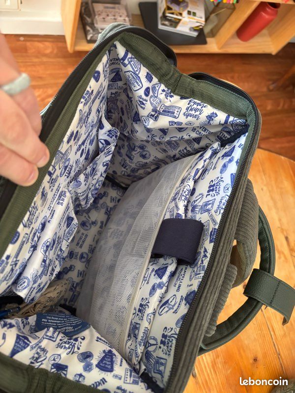 Sac à dos cabaïa velours (image 3)