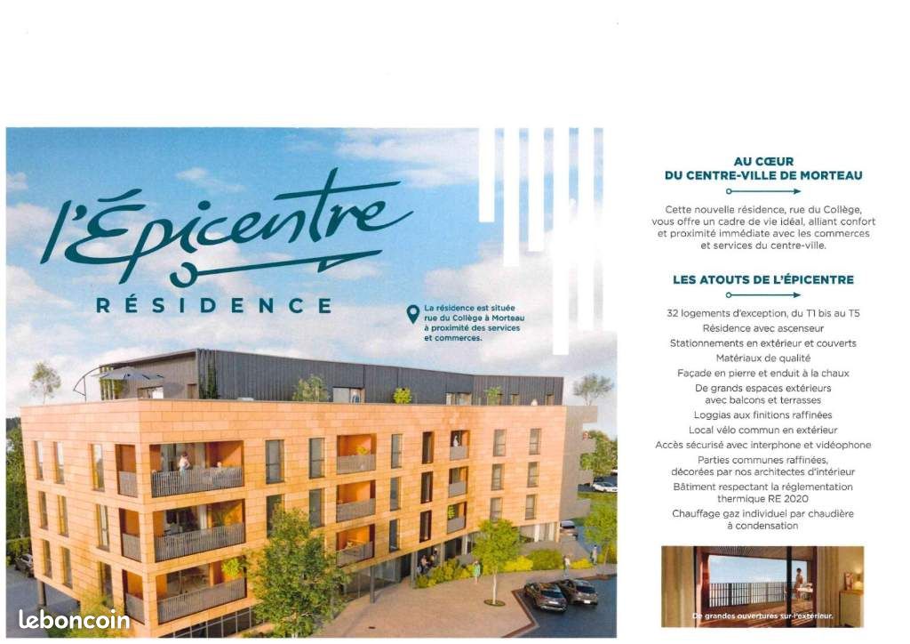 Appartement 3 pièces 64 m² · à Morteau · 64 m² · 316 000 €