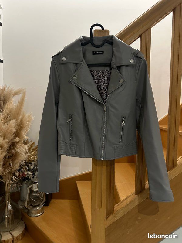 Cache Cache Veste Faux Cuir Cache Cache Veste Femme Imitation Cuir