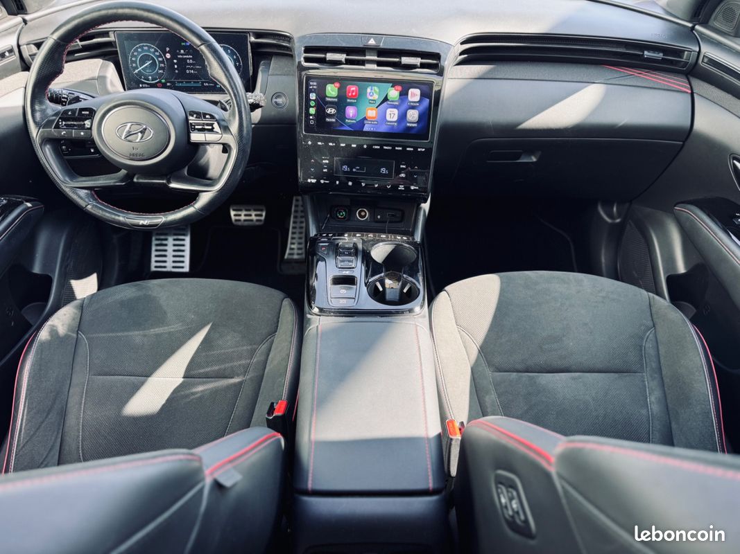Hyundai TUCSON 1.6L 265CH N-Line Executive Plug-In Hybrid + CAMERA 360°+ SIEGES ELEC/CHAUFFTS/VENTILES + TO OUVRANT/PANNO + GARANTIE CONSTRUCTEUR (image 8)