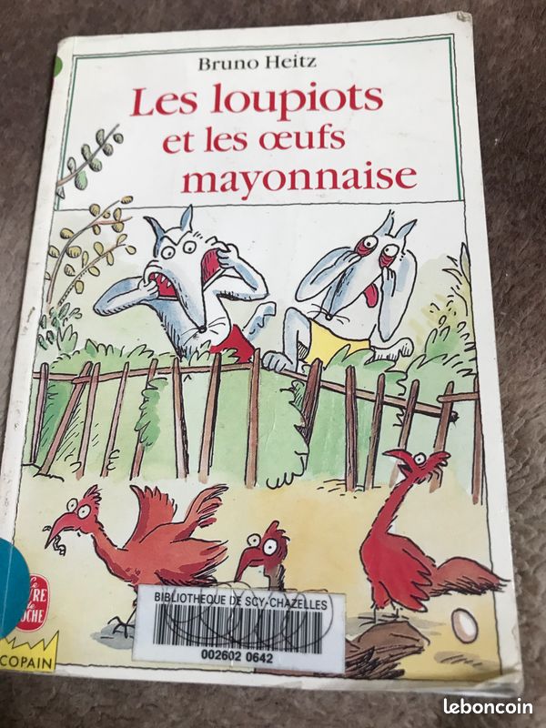 Livre - Les loupiots et les œufs mayonnaise de Bruno Heitz (image 1)