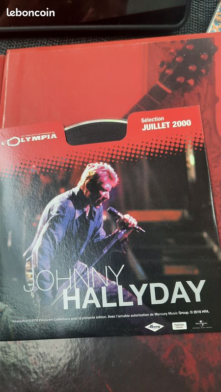 Livre CD Johnny Hallyday (image 3)