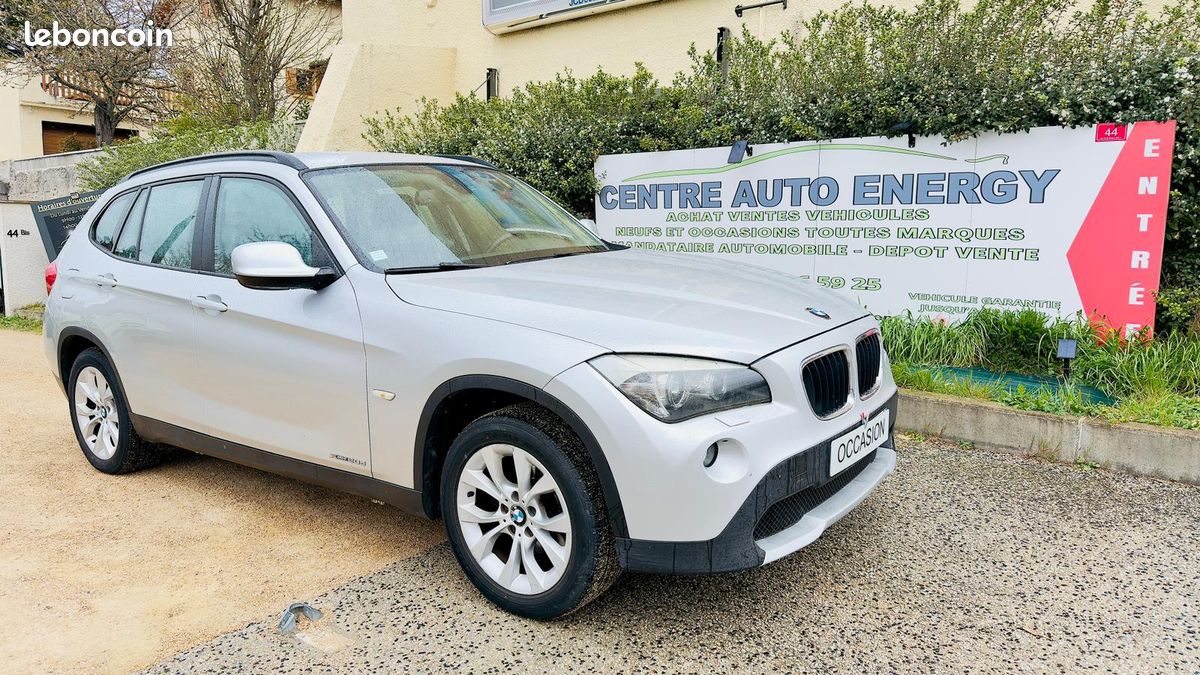 PAYEZ EN 3,4 OU 10 FOIS * BMW X1 xDrive 20d 177ch Confort GPS 4X4 * GARANTIE 12 MOIS (image 1)