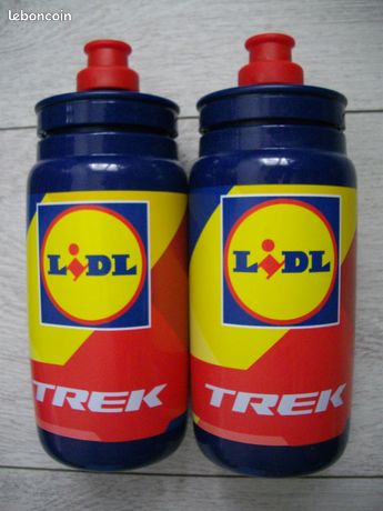 Paire De Gourdes Aluminium Tour De France – Bidons Vélo De Course, TDF, Occasion