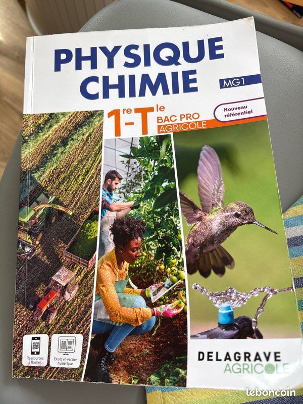 Physique chimie 1 et T BAC PRO AGRICOLE (image 2)