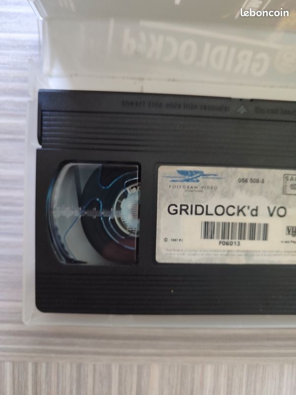 VHS Locative Gridlock'd en VOSTFR (Polygram Vidéo) avec 2Pac et Tim Roth (image 9)