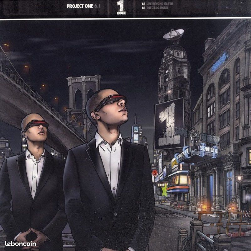 Lot 6 vinyles Project One Scantraxx Reloaded Headhunterz & Wyldstylez (image 7)