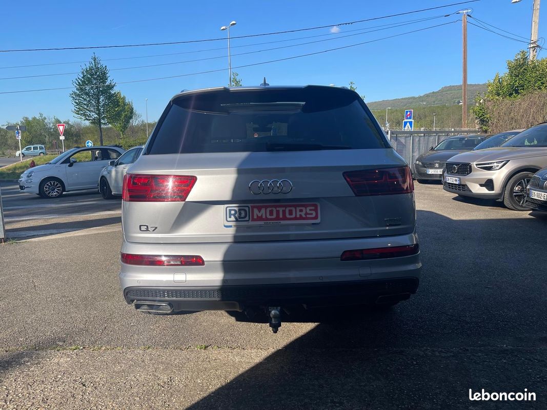 AUDI Q7 V6 TFSI 333 ch QUATTRO 7 PLACES S-LINE - VÉHICULE CONTROLÉ/GARANTI (image 4)