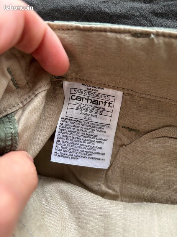 Pantalon carhartt (image 5)