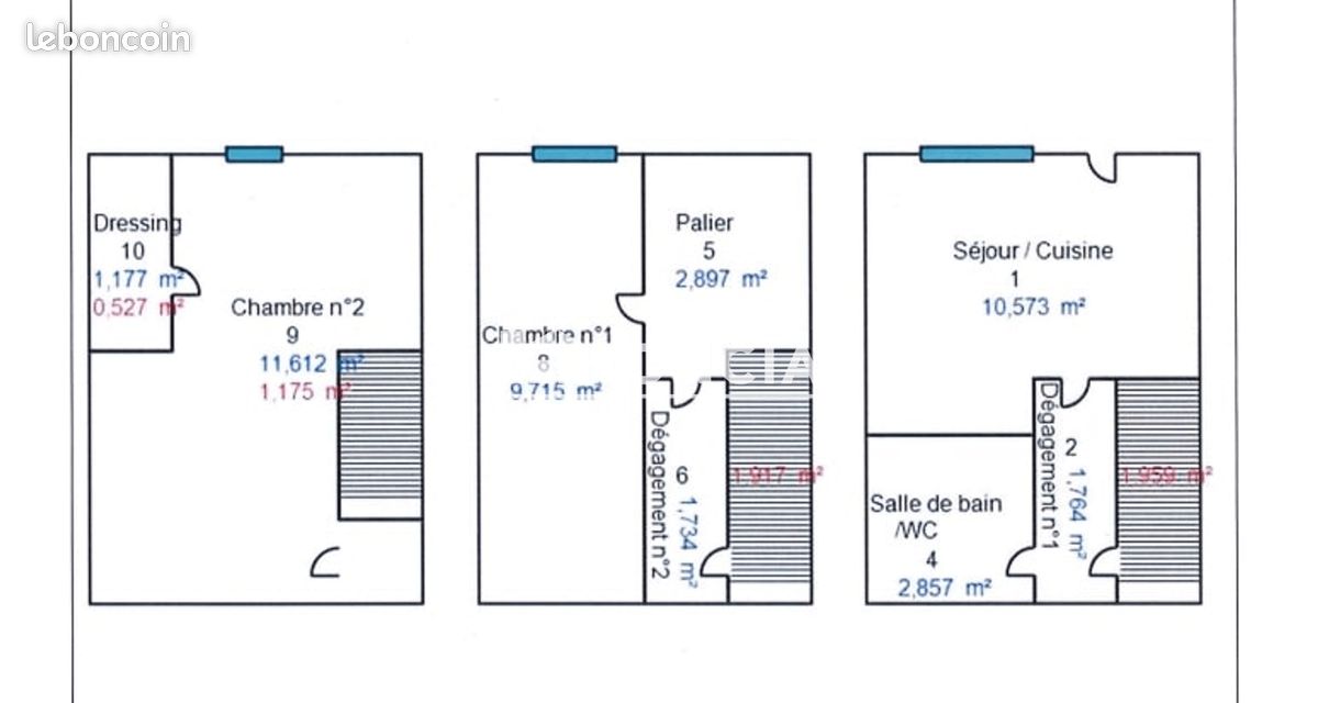 Maison 2 pièces 42 m² · à Lille · 42 m² · 547 €/mois
