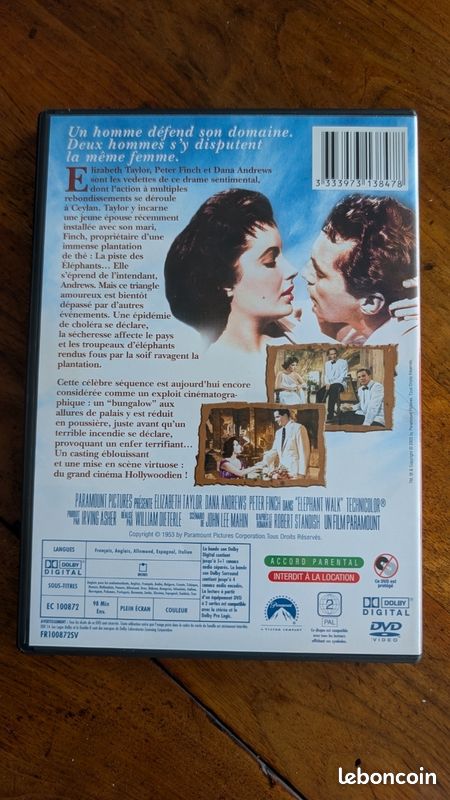 La piste des éléphants (1954) - DVD (image 2)
