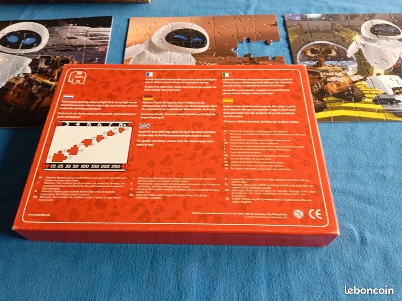 2 Puzzles Wall E 50 pièces Jumbo (image 13)
