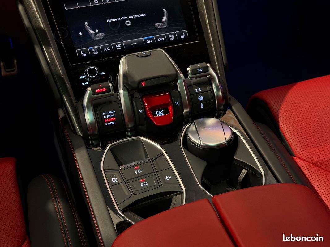 Lamborghini urus v8 4.0 650 suivi complet- hud - camera 360° - carplay - immat france (image 13)