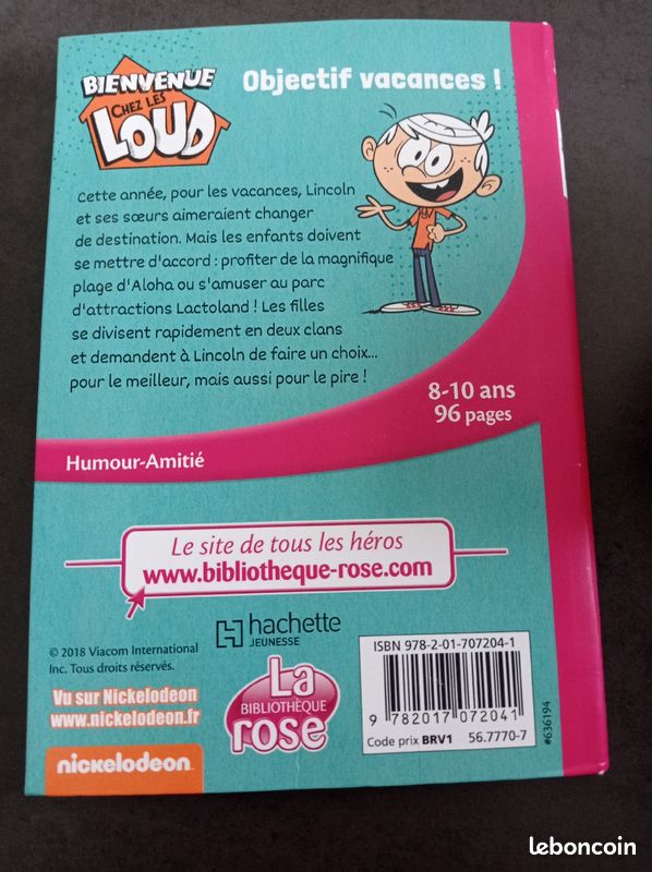 Livre Bienvenue chez les Loud Objectif vacances (image 2)