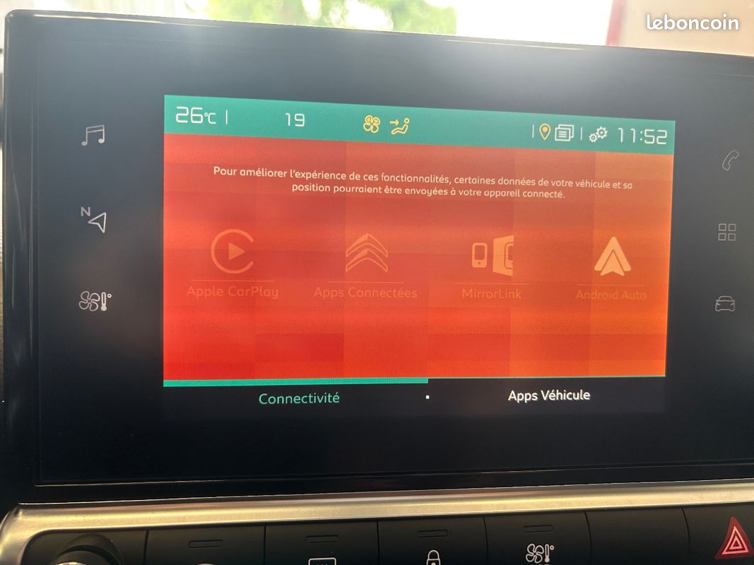 CITROEN C4 CACTUS BlueHDi 100 cv Shine - Caméra de recul / Carplay/Android auto - Garantie (image 24)