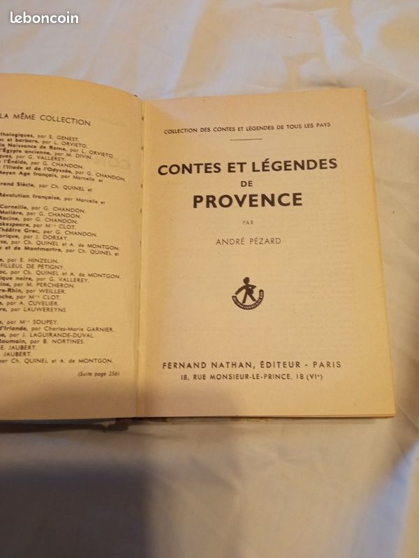 Livre contes et légendes de Provence (image 4)