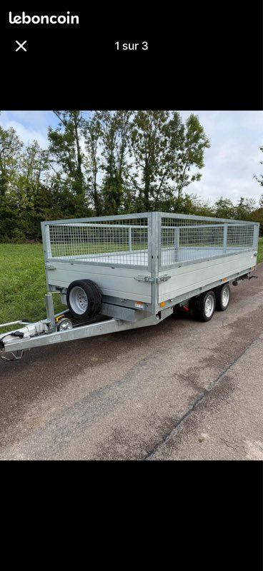 Remorque saris k1 3500 kg (image 1)