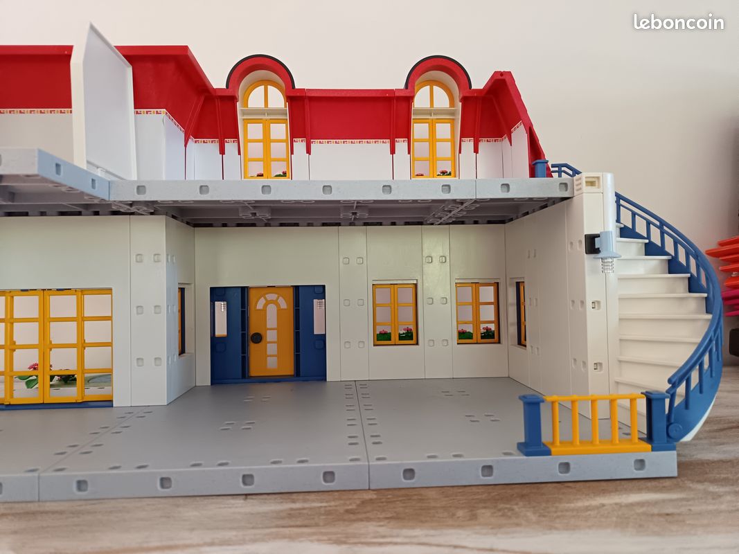 Playmobil 3965 Jolie Maison - Entièrement Meublée Avec Notice - Très Bon état