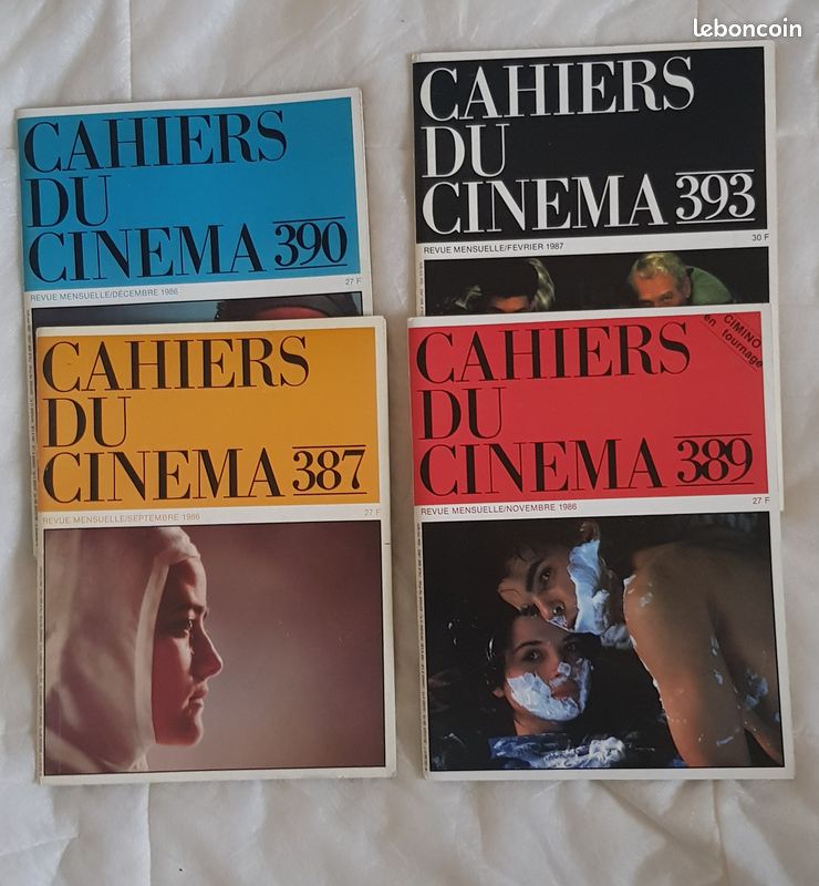 Les CAHIERS du CINEMA 4 numéros (image 1)