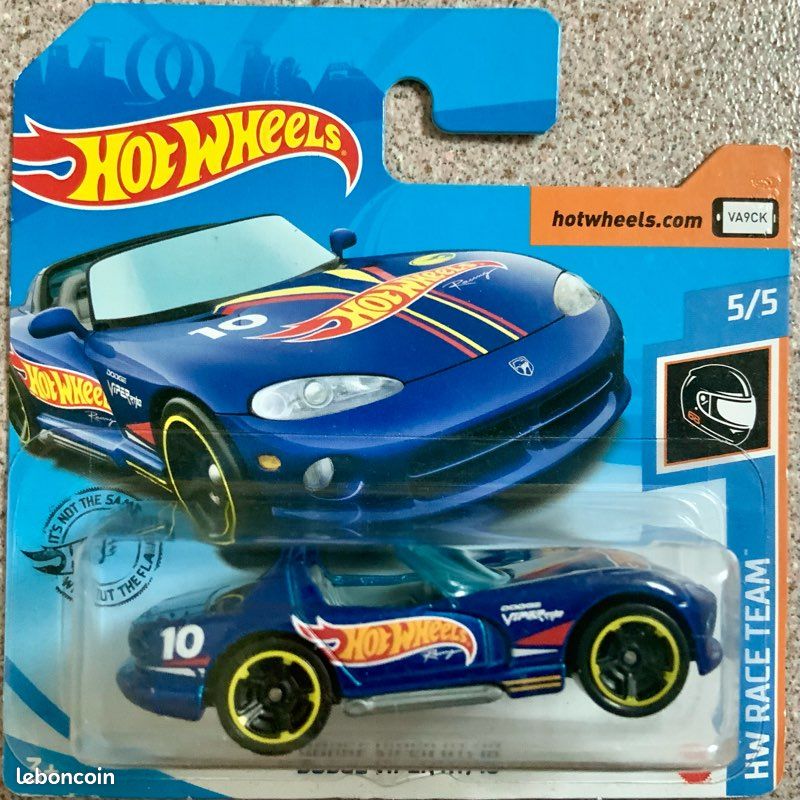 🔥Hot Wheels DODGE VIPER RT/10 TREASURE HUNT HW RACE DAY 2020 GHD75🔥🇺🇸 (image 1)