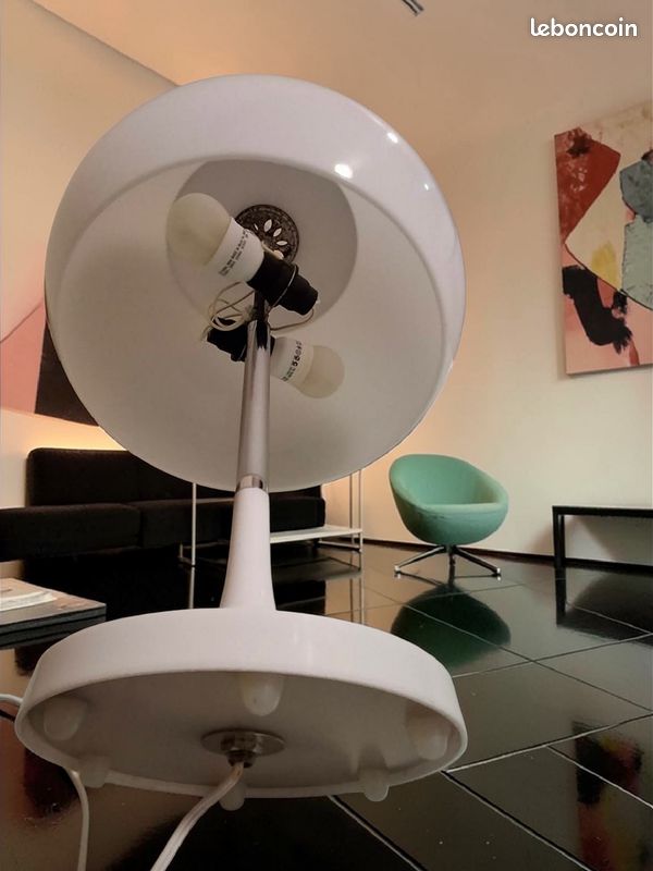 Lampe champignon vintage Unilux 1970 Lampe champignon vintage Unilux 1970