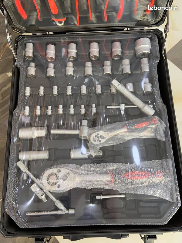 Caisse à outils, 326 pièces, Valise sur roulettes (image 3)