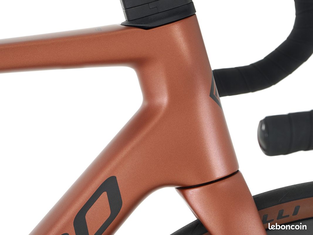 Vélo de course carbone Megamo Raise 15 (SL) brown - 12v 105 Di2 2026 Couleur - Marron, Taille - S (image 2)